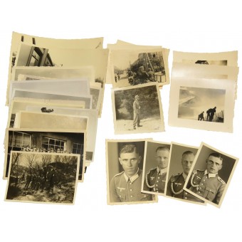 Eine Reihe verschiedener deutscher Fotos aus der Kriegszeit. Meistens Gebirgsjäger - Gebirgsjage. Espenlaub militaria